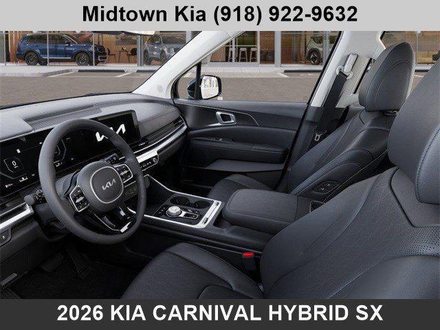 new 2026 Kia Carnival Hybrid car, priced at $48,797