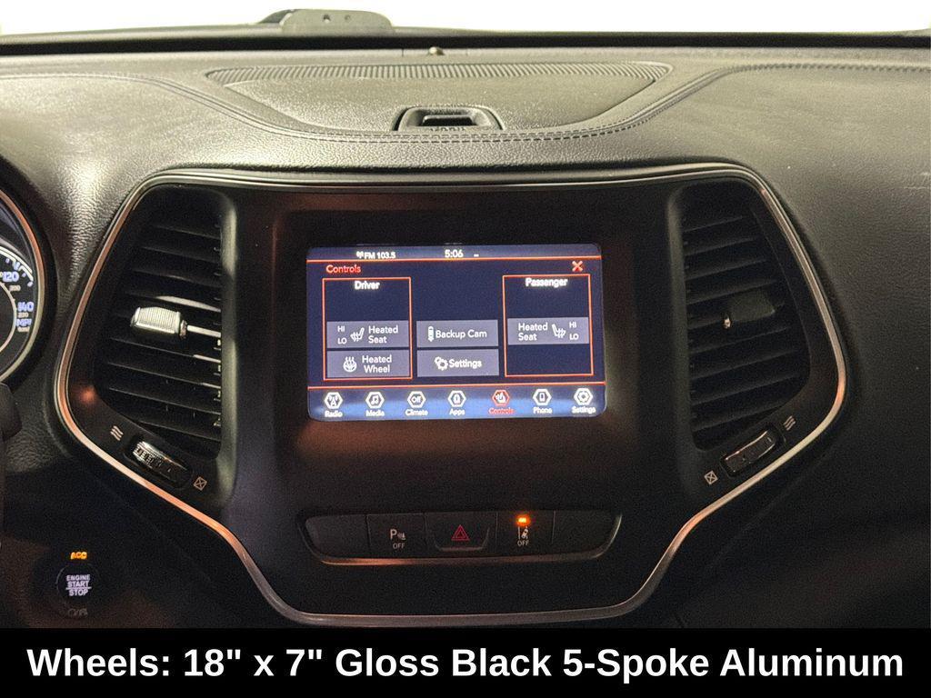 used 2021 Jeep Cherokee car, priced at $16,494