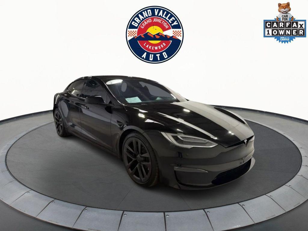 used 2021 Tesla Model S car, priced at $56,988