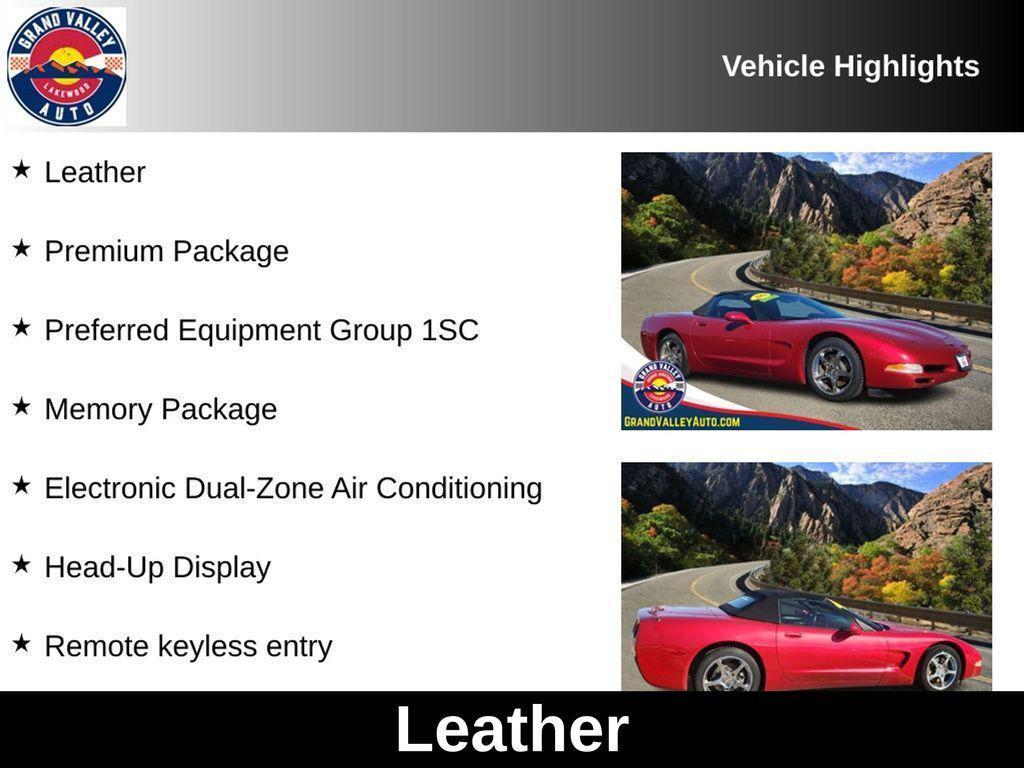 used 2002 Chevrolet Corvette car, priced at $14,985