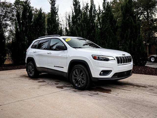 used 2021 Jeep Cherokee car, priced at $22,349