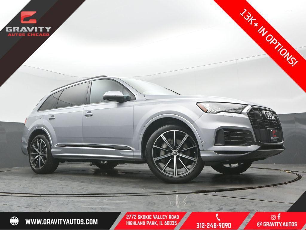 used 2021 Audi Q7 car, priced at $24,489