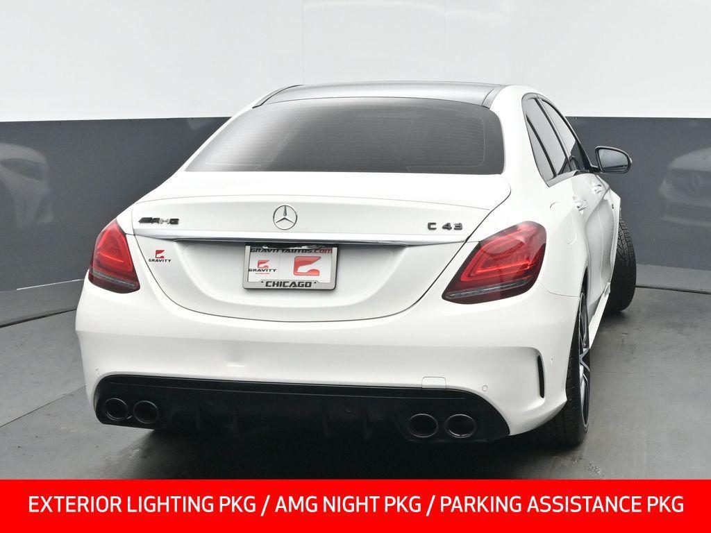 used 2019 Mercedes-Benz AMG C 43 car, priced at $33,889