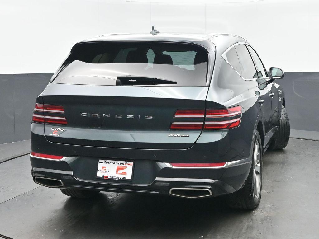 used 2023 Genesis GV80 car, priced at $42,999