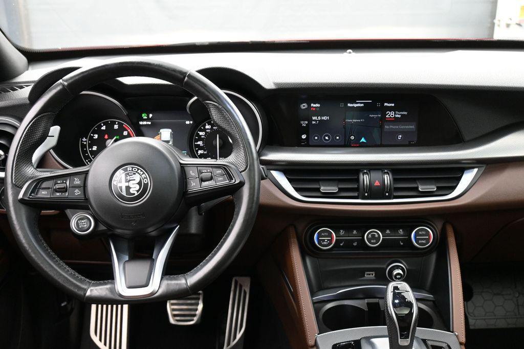 used 2021 Alfa Romeo Stelvio car, priced at $24,801