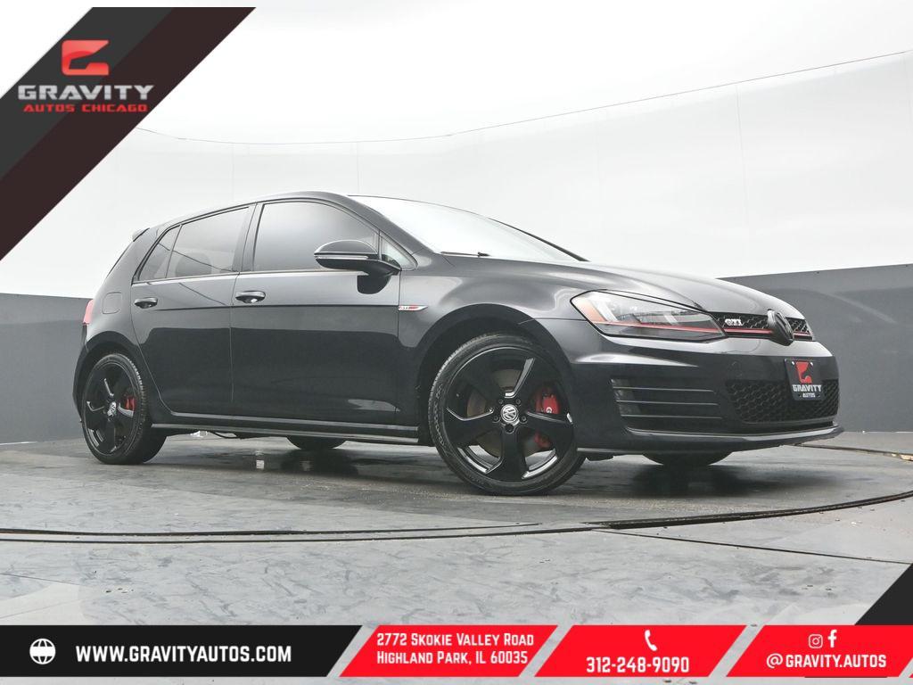 used 2017 Volkswagen Golf GTI car, priced at $17,999
