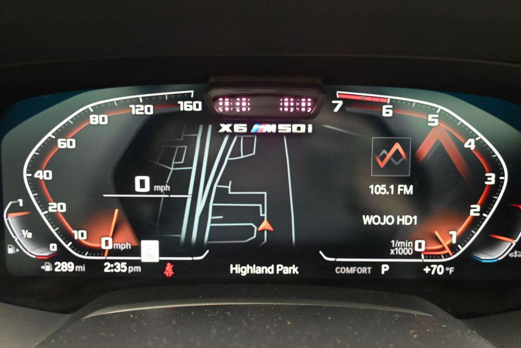 used 2021 BMW X6 car, priced at $47,851