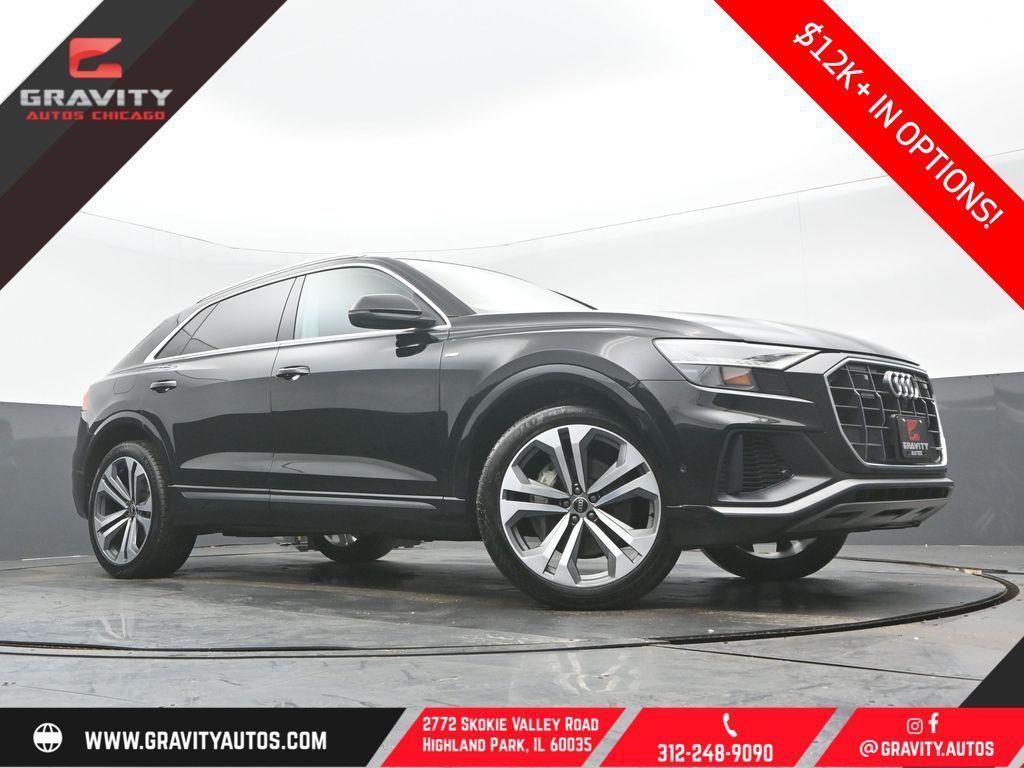 used 2021 Audi Q8 car, priced at $33,989