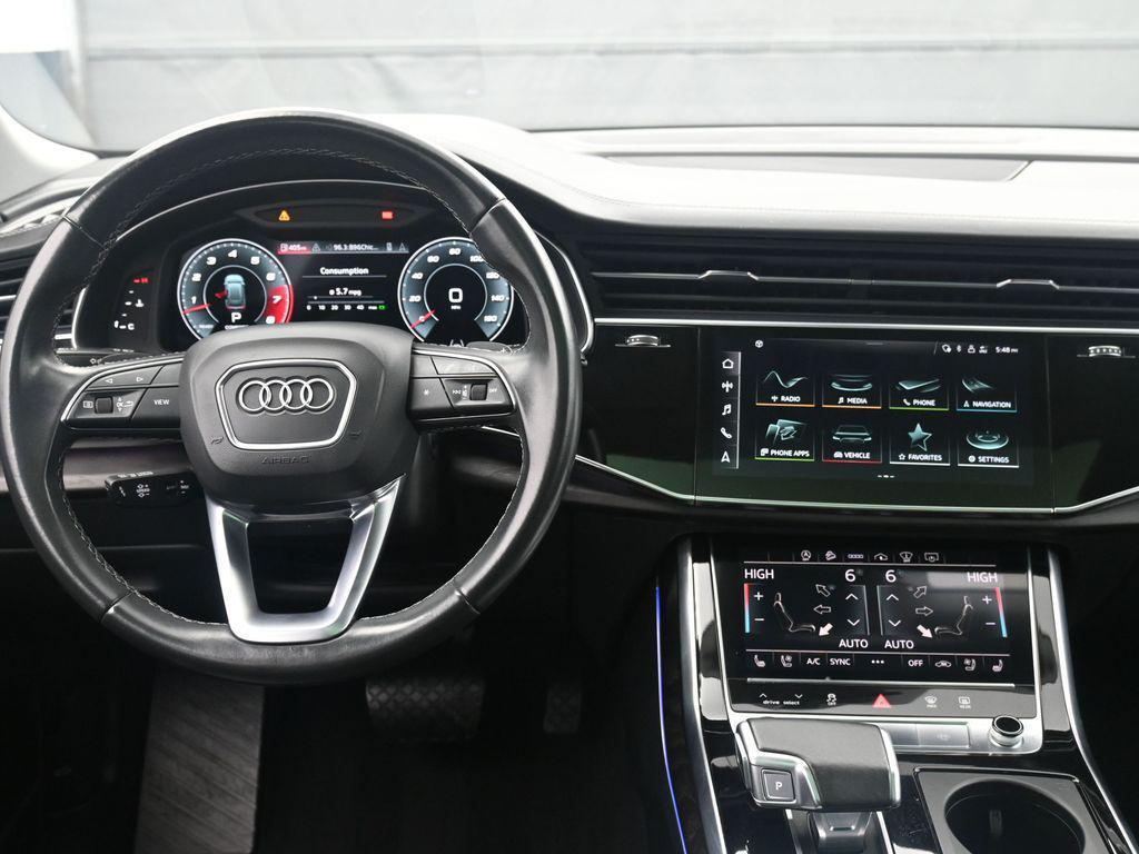 used 2021 Audi Q8 car, priced at $35,489
