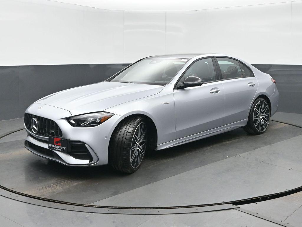 used 2023 Mercedes-Benz AMG C 43 car, priced at $47,739