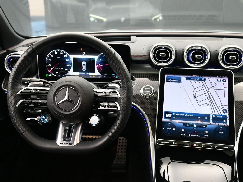 used 2023 Mercedes-Benz AMG C 43 car, priced at $47,739