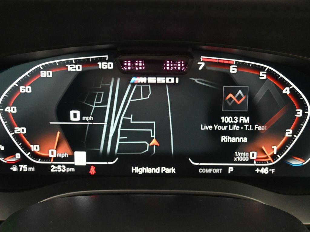 used 2023 BMW M550 car, priced at $50,369