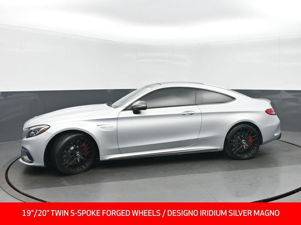 used 2018 Mercedes-Benz AMG C 63 car, priced at $50,401