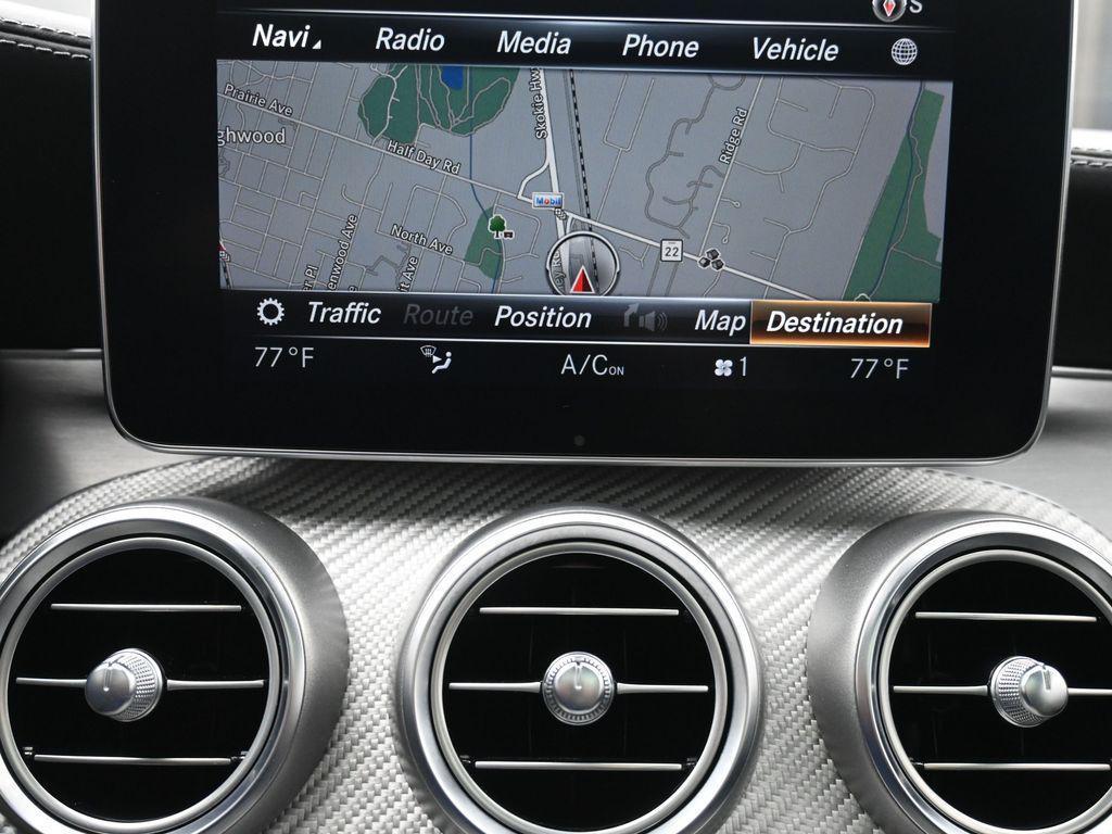 used 2018 Mercedes-Benz AMG C 63 car, priced at $50,401