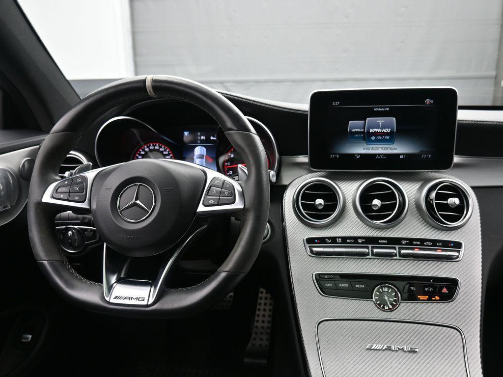 used 2018 Mercedes-Benz AMG C 63 car, priced at $50,401