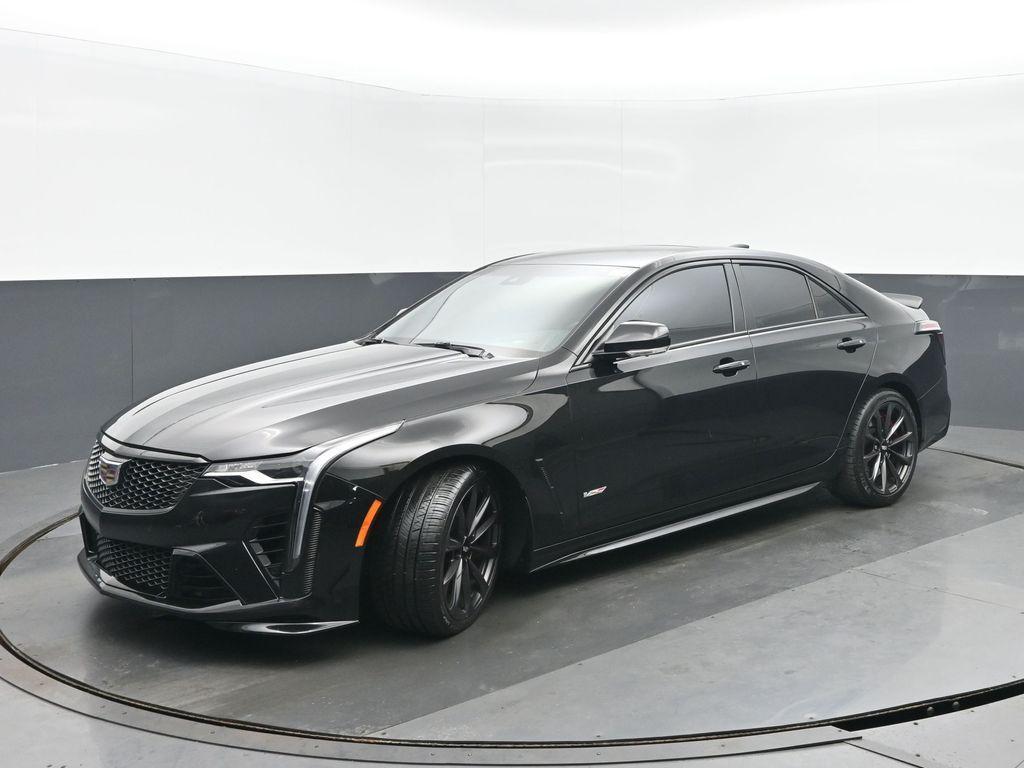 used 2022 Cadillac CT4-V car, priced at $54,289
