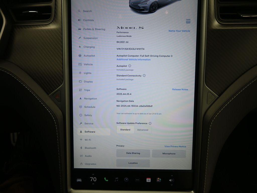 used 2020 Tesla Model S car, priced at $30,129