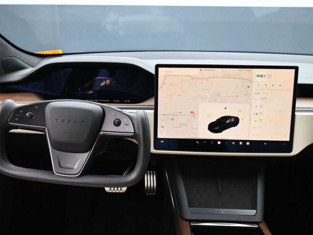 used 2021 Tesla Model S car, priced at $52,279