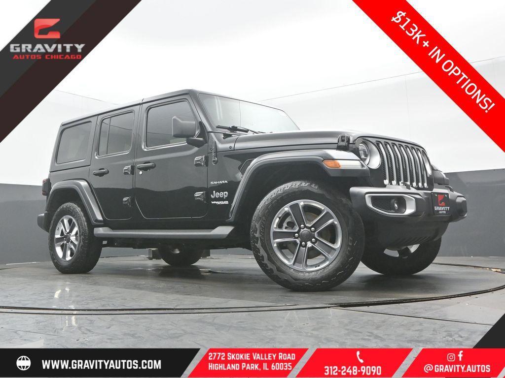used 2021 Jeep Wrangler Unlimited car, priced at $25,801
