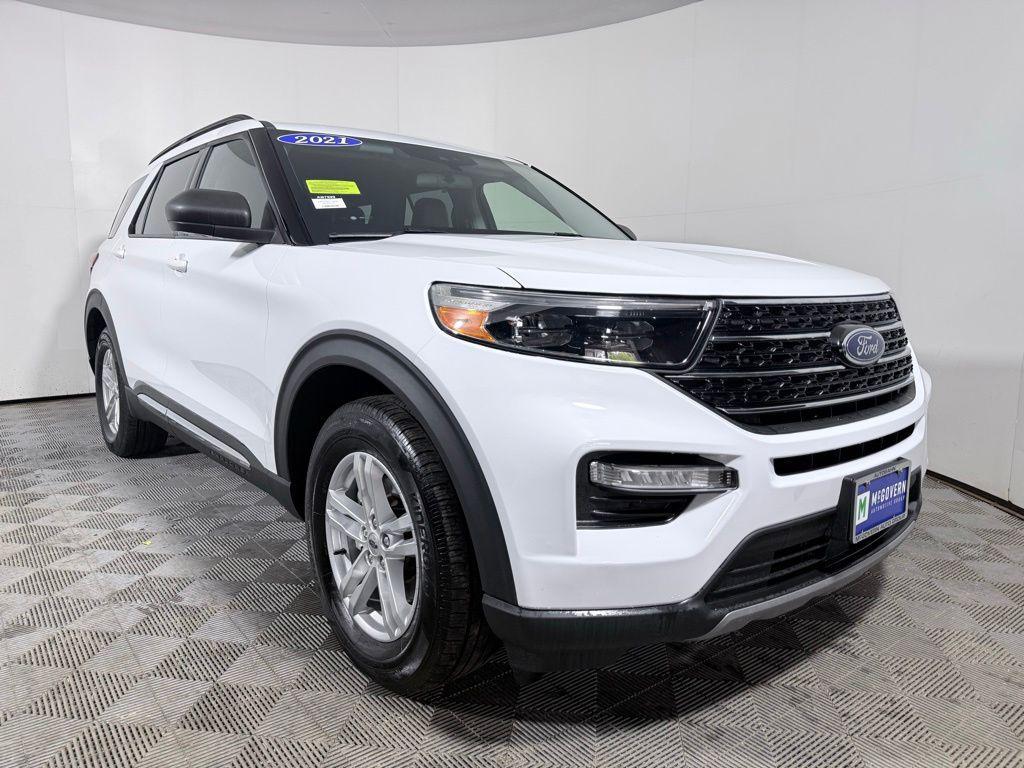 used 2021 Ford Explorer car, priced at $27,495