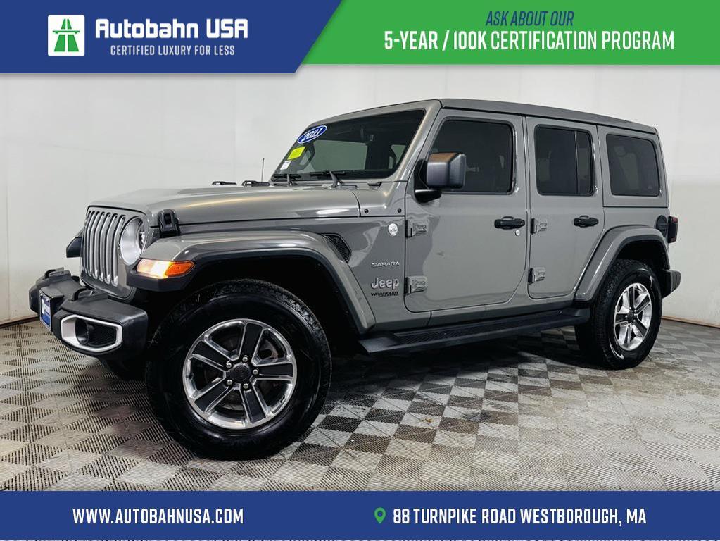 used 2021 Jeep Wrangler Unlimited car, priced at $28,767