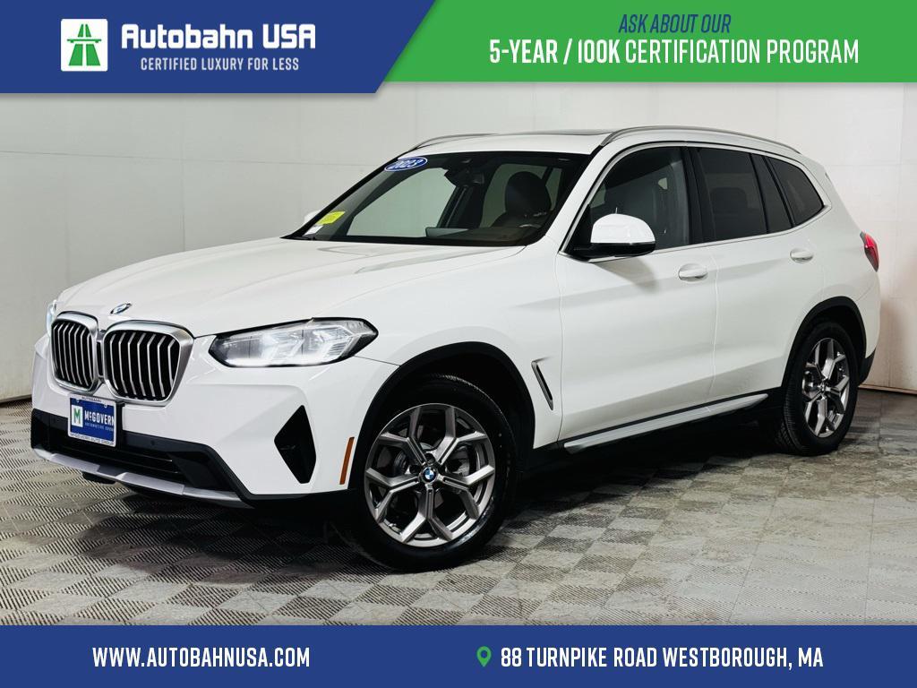 used 2023 BMW X3 car, priced at $33,900