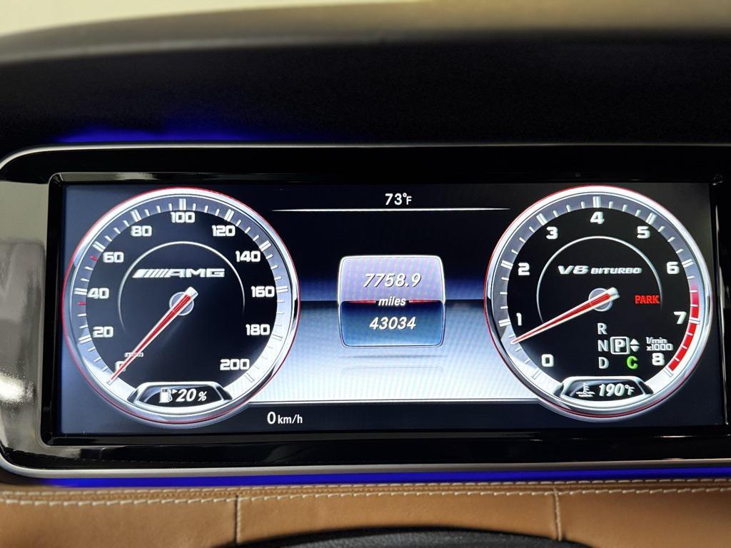 used 2017 Mercedes-Benz AMG S 63 car, priced at $59,560