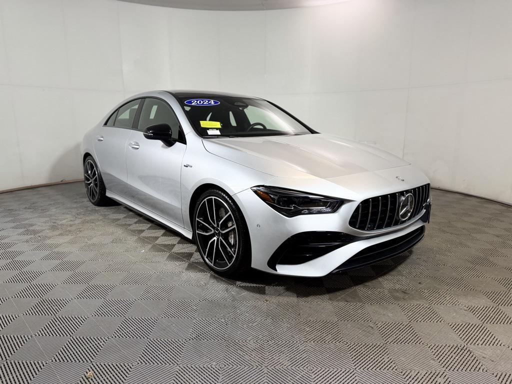 used 2024 Mercedes-Benz AMG CLA 35 car, priced at $46,120