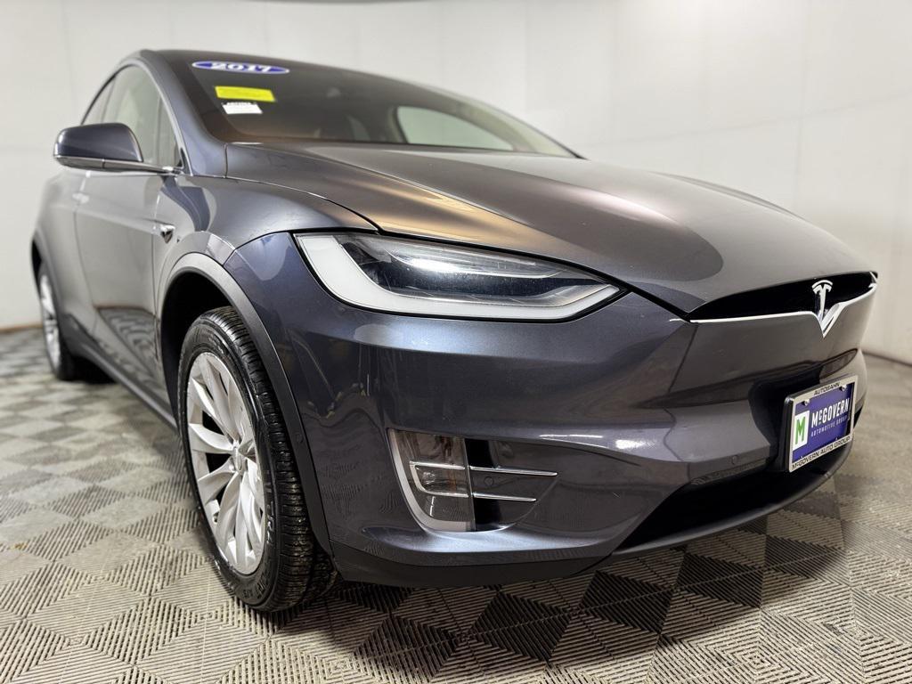 used 2017 Tesla Model X car, priced at $23,900