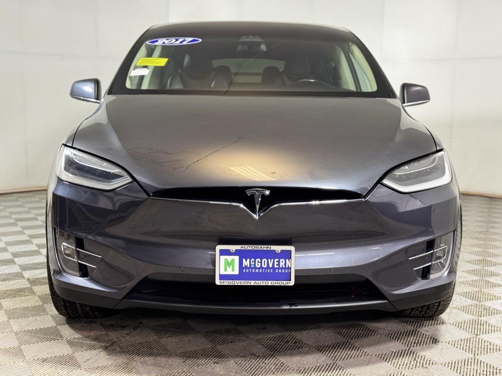 used 2017 Tesla Model X car, priced at $23,900