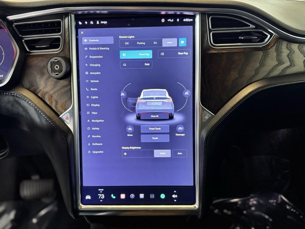 used 2017 Tesla Model X car, priced at $23,900