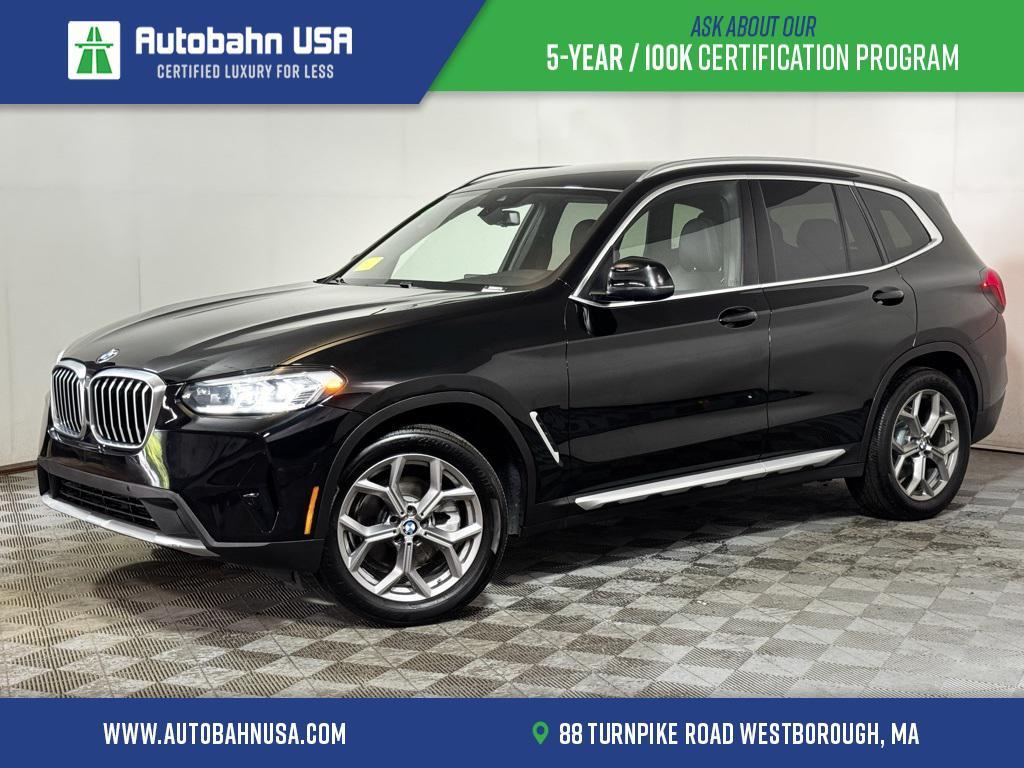used 2022 BMW X3 car, priced at $28,500