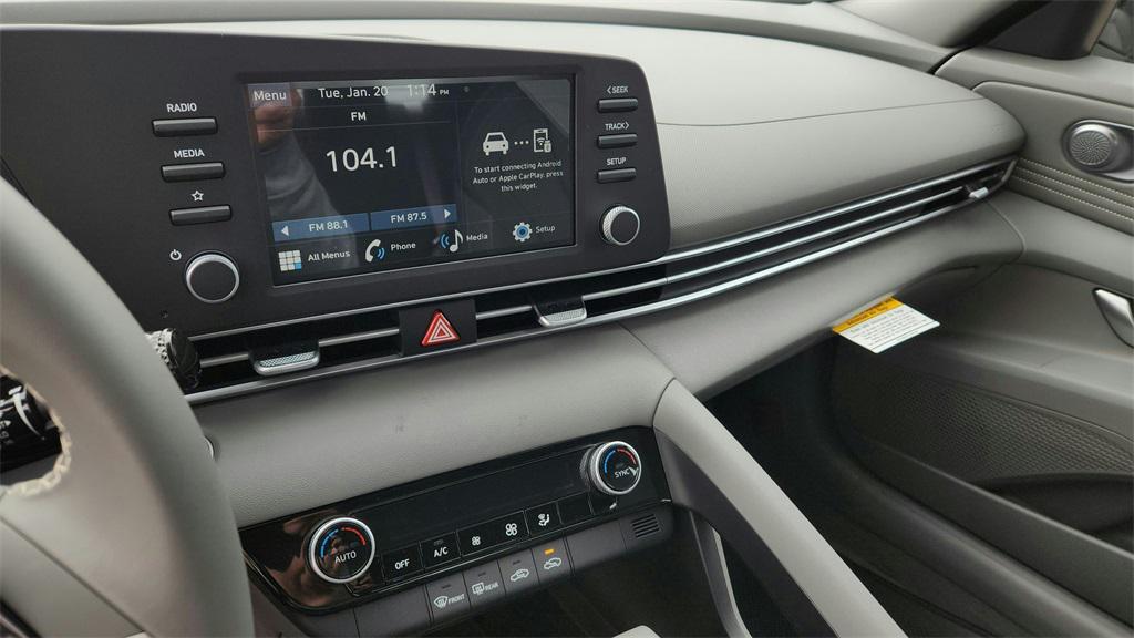 new 2026 Hyundai Elantra car, priced at $25,088