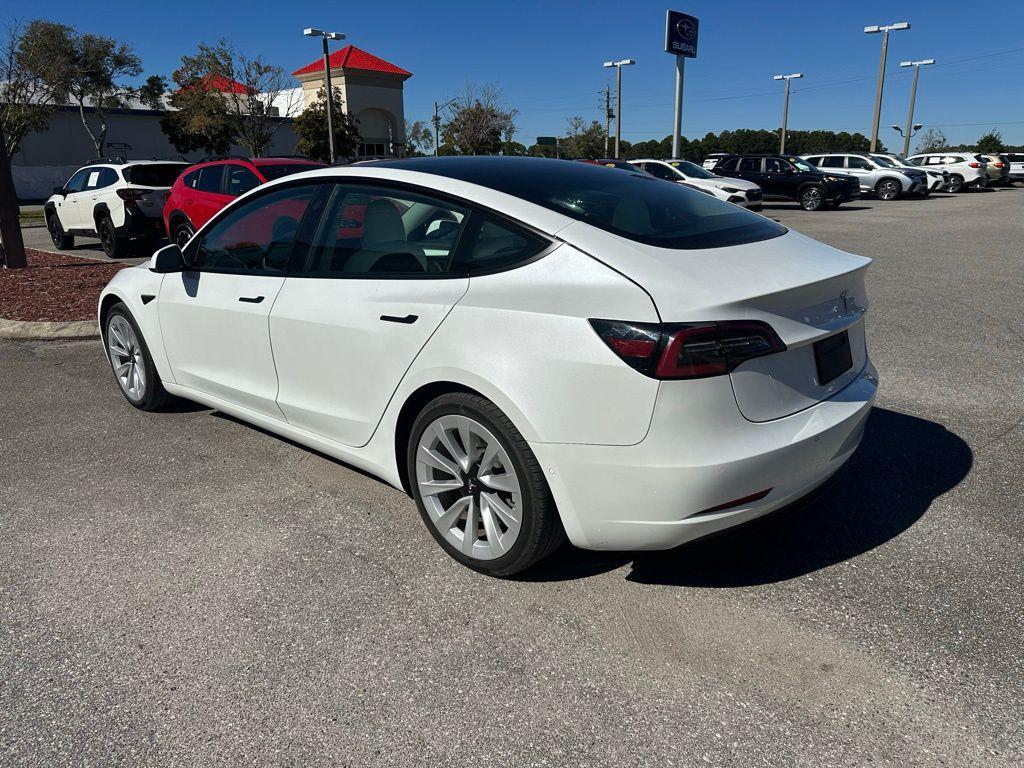 used 2021 Tesla Model 3 car, priced at $22,155