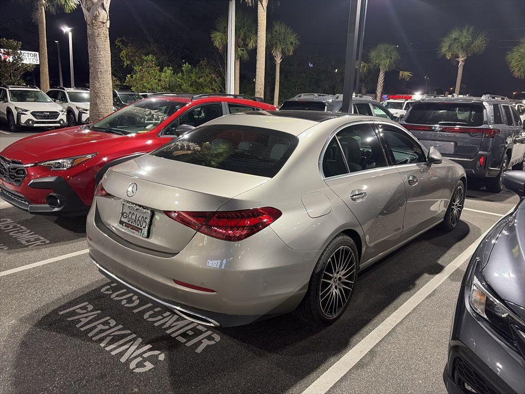 used 2024 Mercedes-Benz C-Class car, priced at $36,997