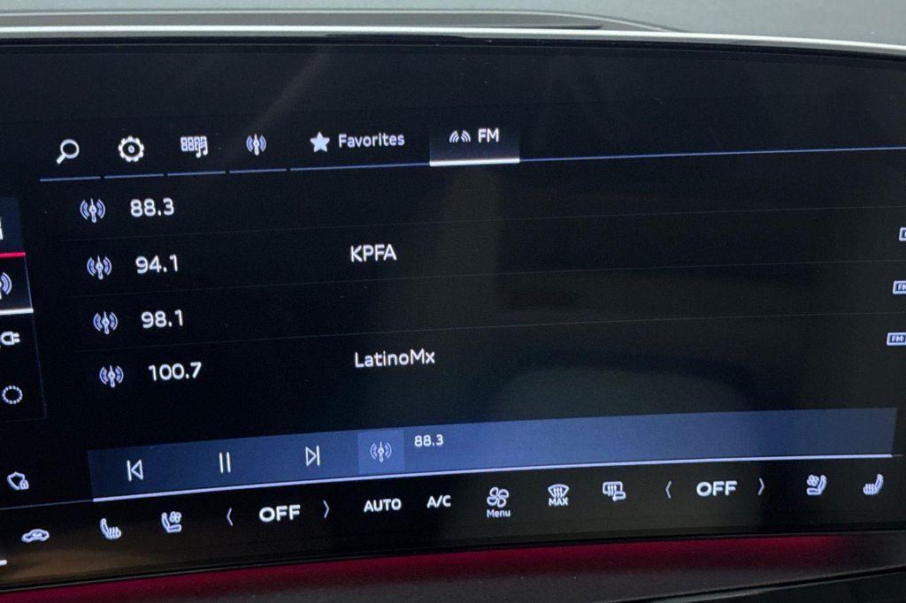 new 2025 Audi Q6 e-tron car, priced at $68,355