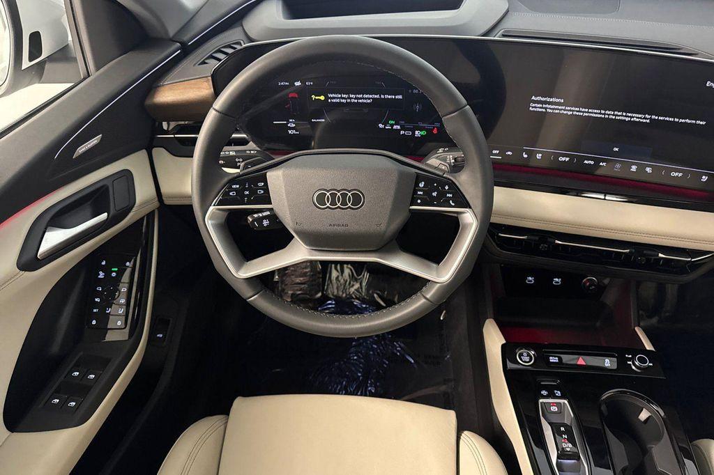 new 2025 Audi Q6 e-tron car, priced at $68,355
