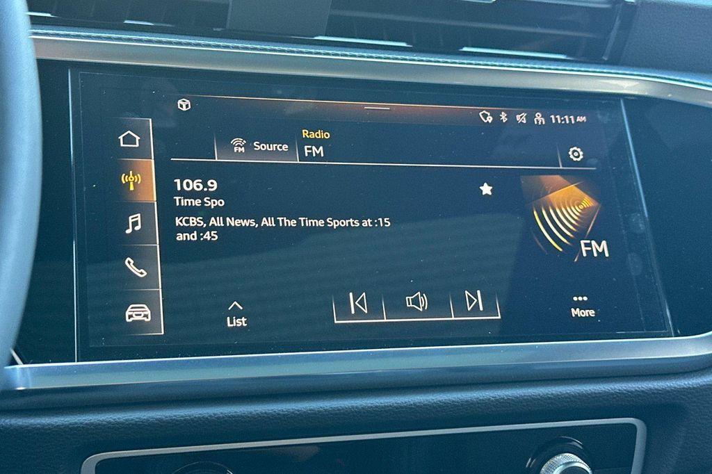 used 2025 Audi Q3 car, priced at $35,990