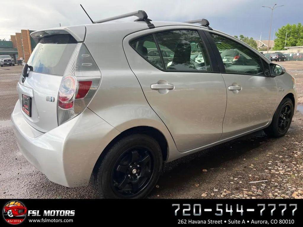 2014 Classic Silver Metallic Toyota Prius c