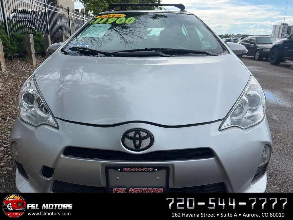 2014 Classic Silver Metallic Toyota Prius c