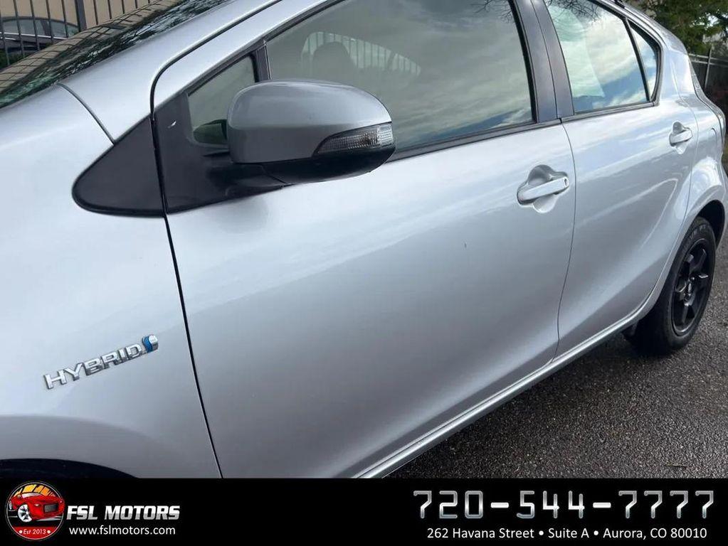 2014 Classic Silver Metallic Toyota Prius c
