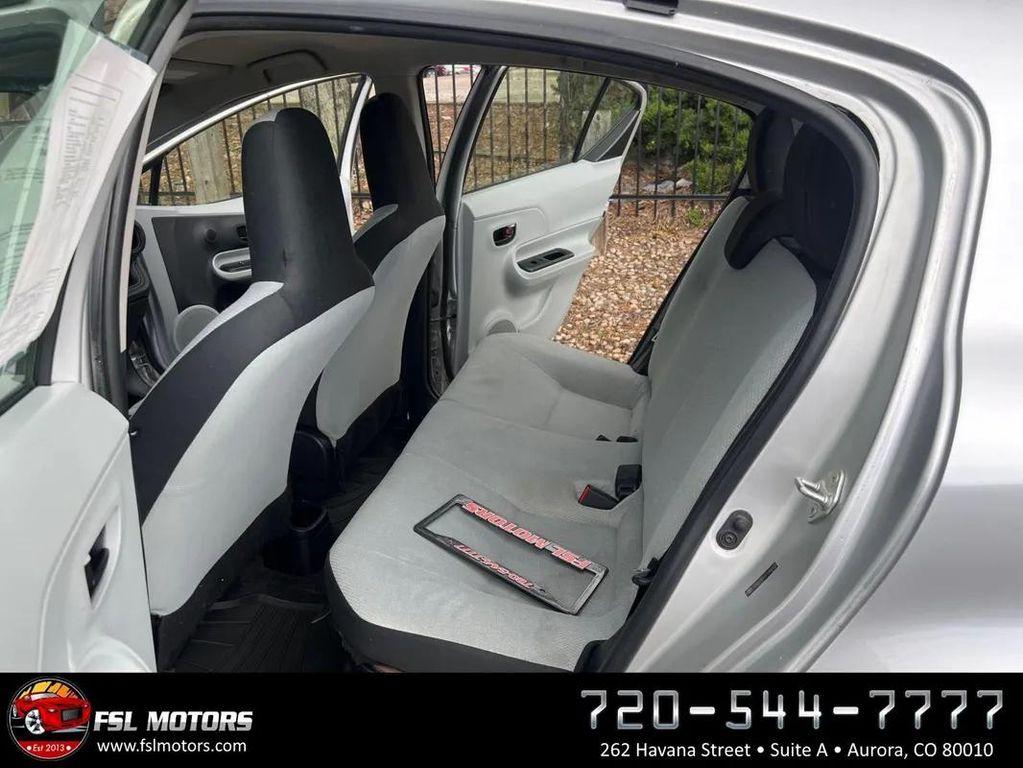 2014 Classic Silver Metallic Toyota Prius c