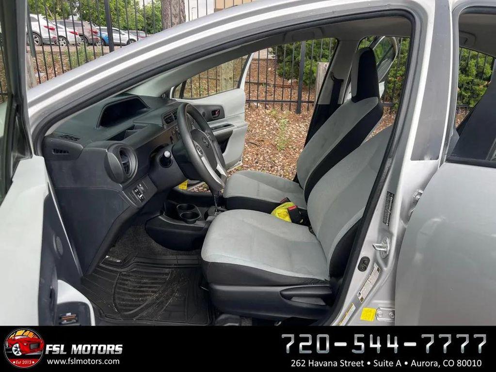 2014 Classic Silver Metallic Toyota Prius c