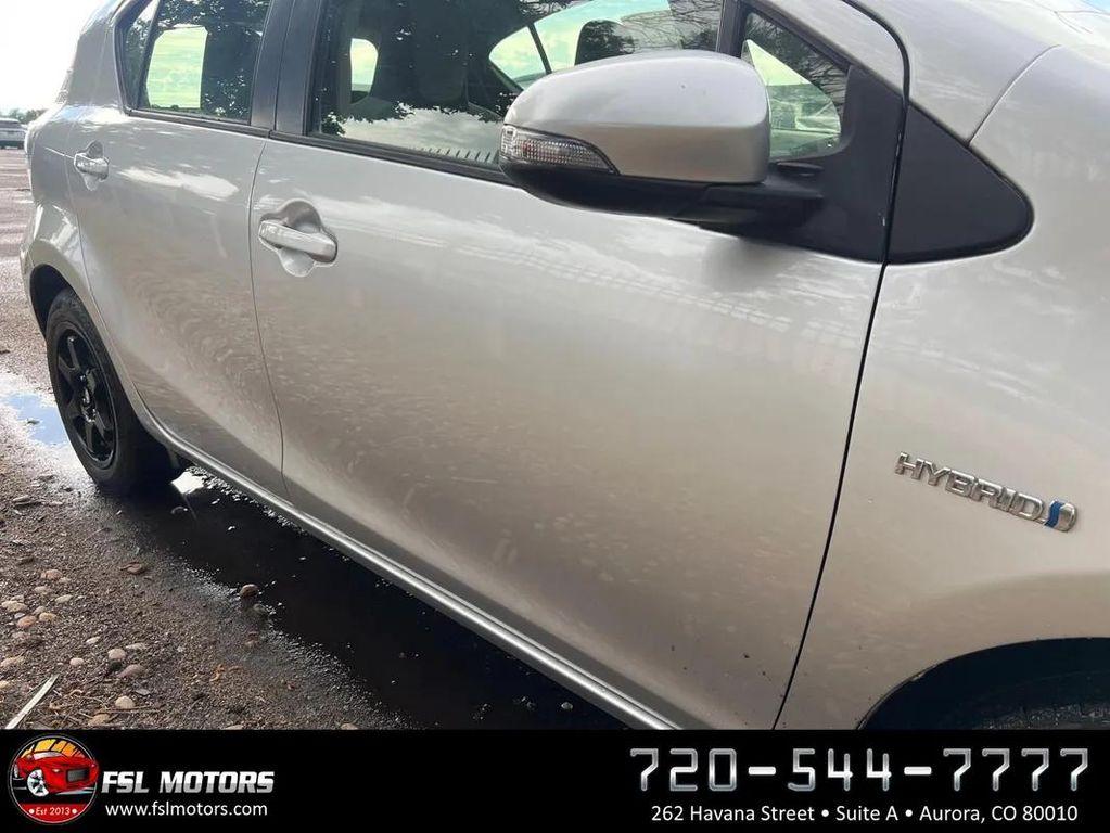 2014 Classic Silver Metallic Toyota Prius c