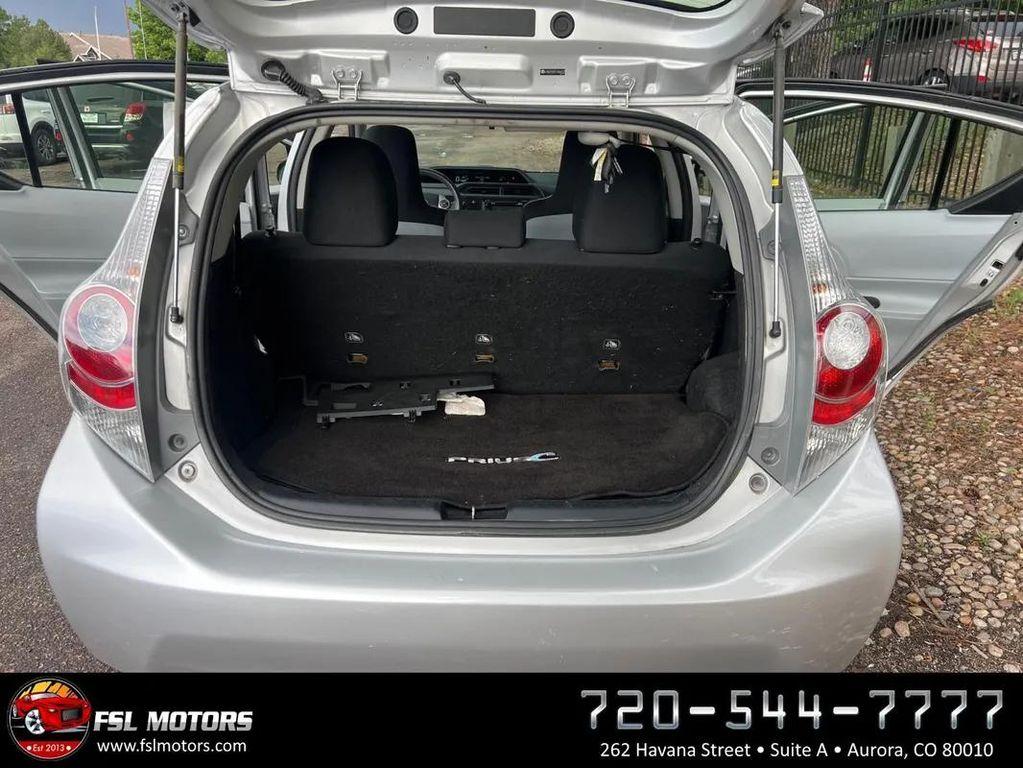 2014 Classic Silver Metallic Toyota Prius c