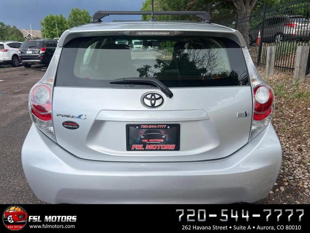 2014 Classic Silver Metallic Toyota Prius c