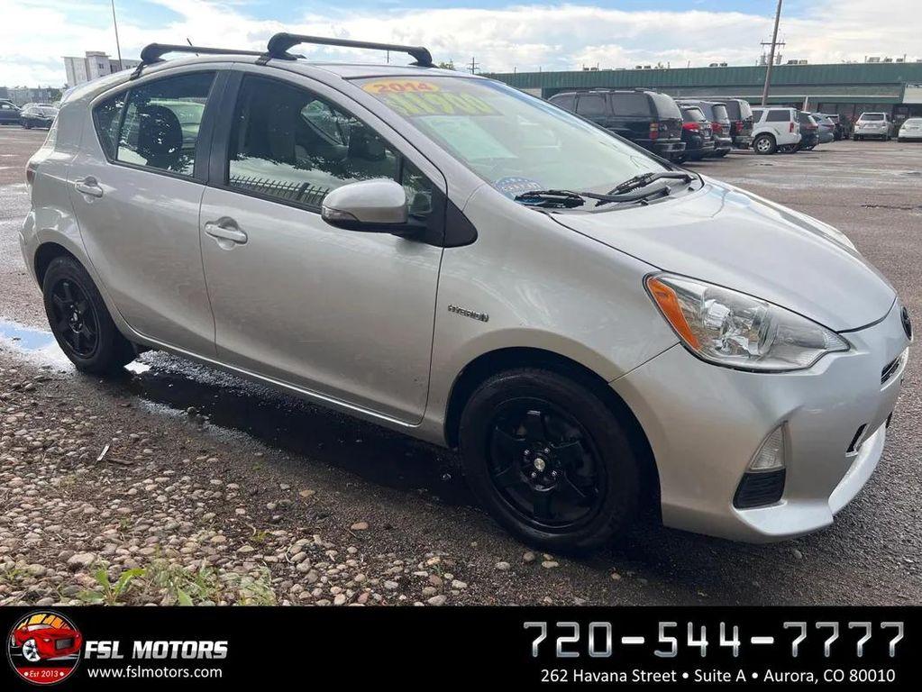 2014 Classic Silver Metallic Toyota Prius c
