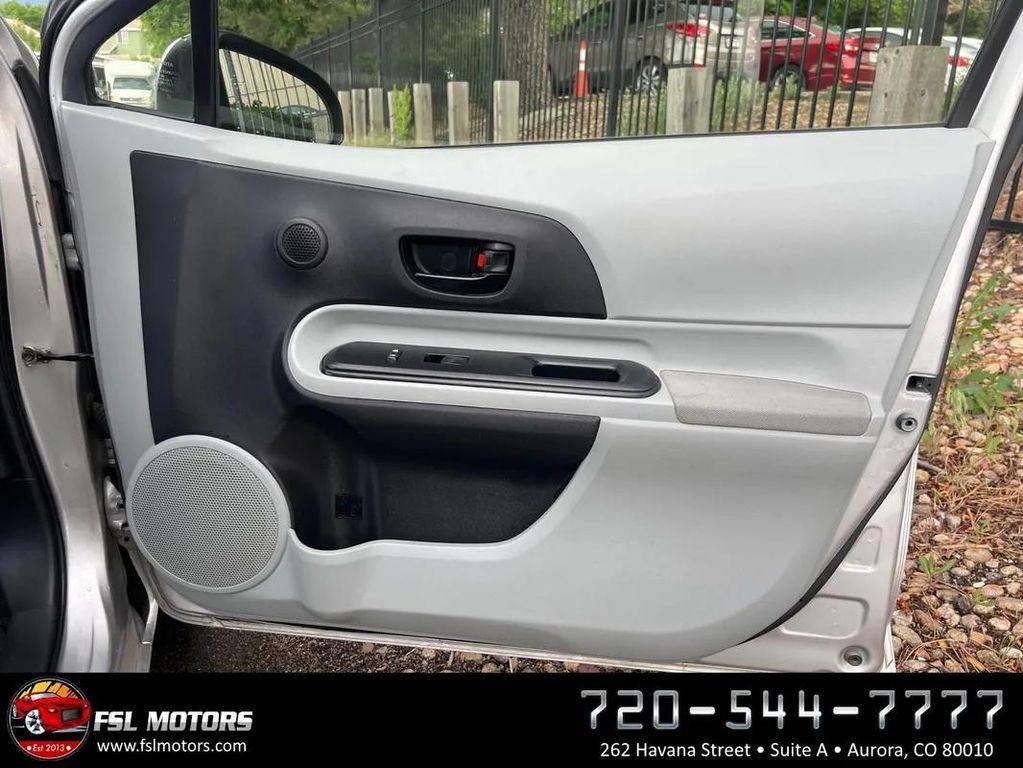 2014 Classic Silver Metallic Toyota Prius c