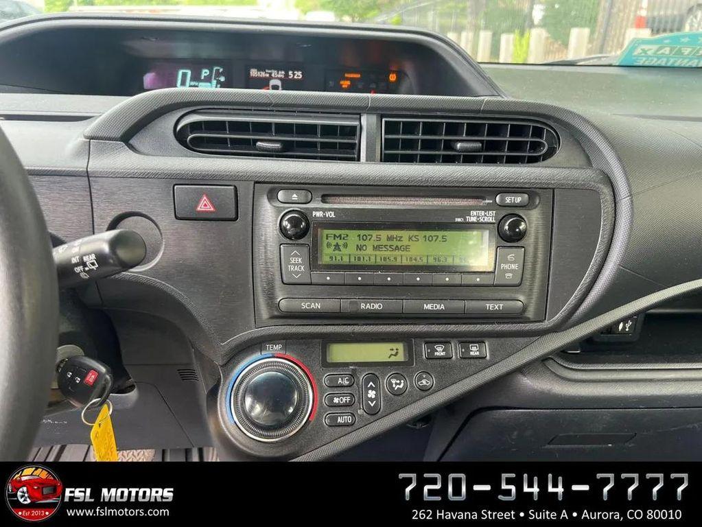 2014 Classic Silver Metallic Toyota Prius c