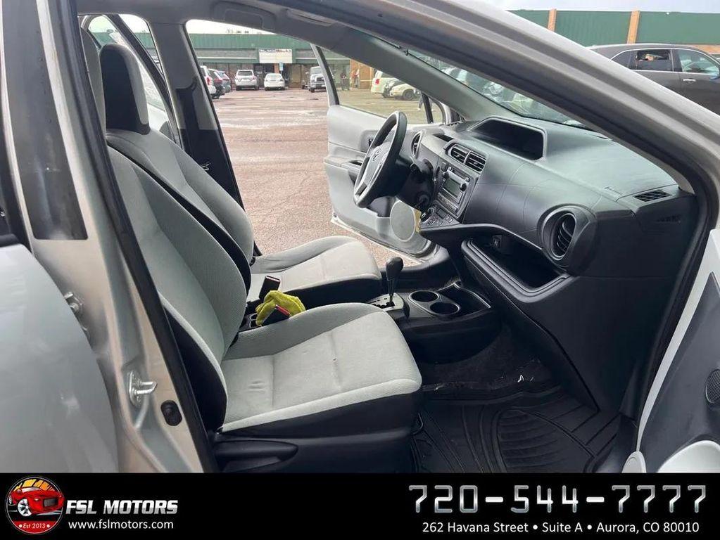 2014 Classic Silver Metallic Toyota Prius c